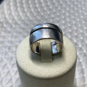 Sterling Silver 925 Spinner Ring – Heavy Band – 9.55g